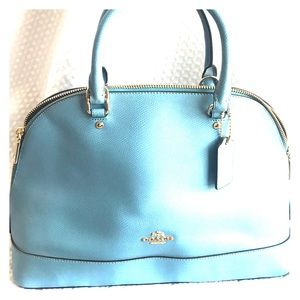 Coach Sky Blue Tote